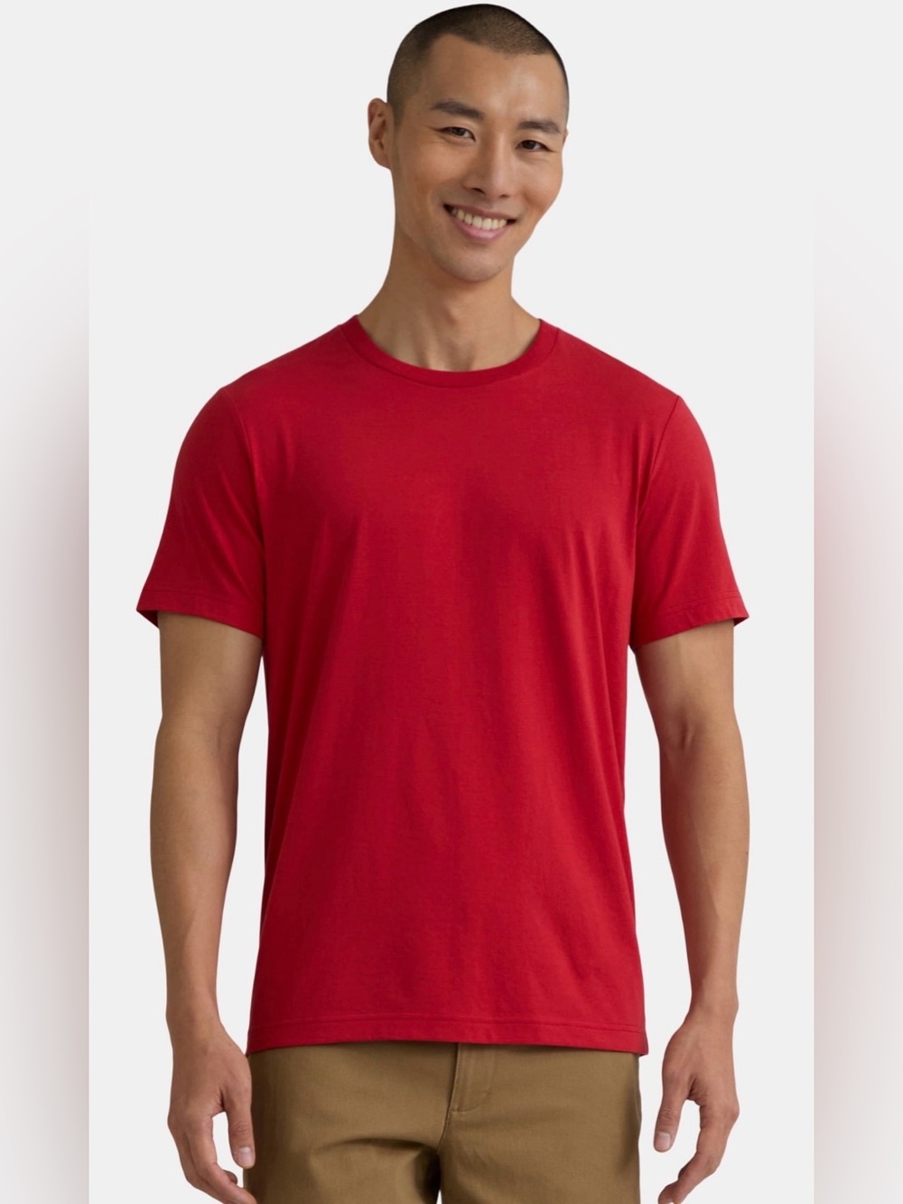 🖤George Red Short Sleeve Crewneck Tee SIZE 2X - BUNDLE OF 4🖤